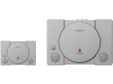 Playstation 1 Classic Mini Konsole [inkl. 20 vorinstallierten Spiele + 2. Controller]