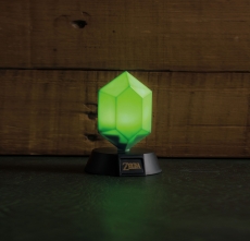 The Legend of Zelda Grüner Rubin 3D Leuchte [10 cm]