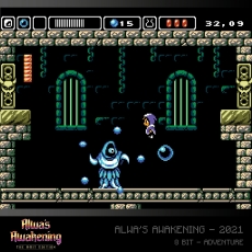 Blaze Evercade Alwas Awakening / Cathedral Cartridge [R27]