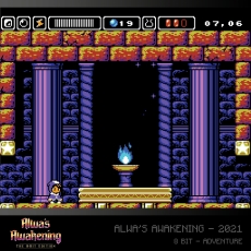 Blaze Evercade Alwas Awakening / Cathedral Cartridge [R27]