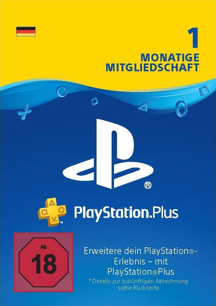 PlayStation Plus Mitgliedschaft (1 Monat)