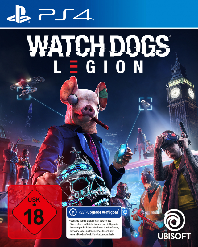 Watch Dogs Legion (inkl. kostenlosem Upgrade auf PlayStation 5) {PlayStation 4}
