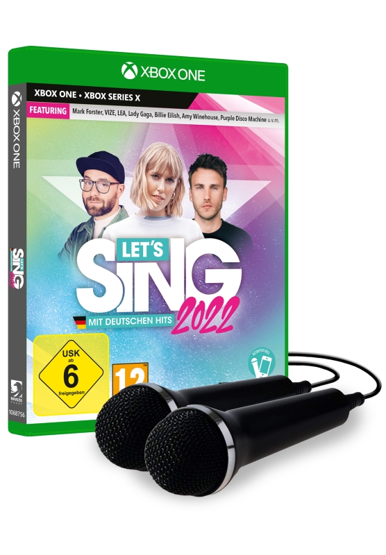 Lets Sing 2022 mit deutschen Hits [+ 2 Mics] {XBox Series X / XBox ONE}