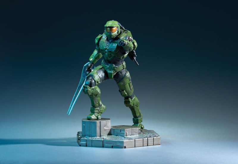 Halo Infinite Master Chief & Grappleshot [26 cm PVC Statue]