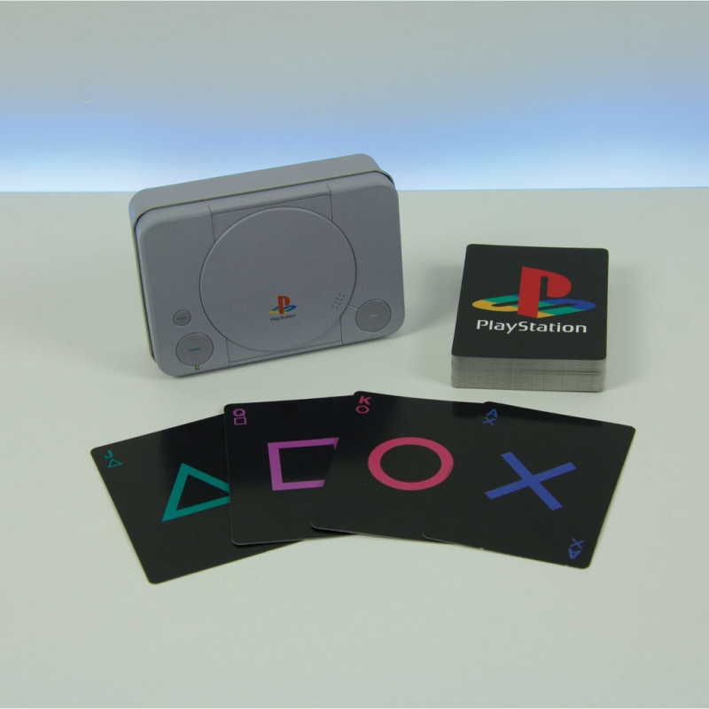 PlayStation Spielkarten (inkl. PS1 Metalldose)