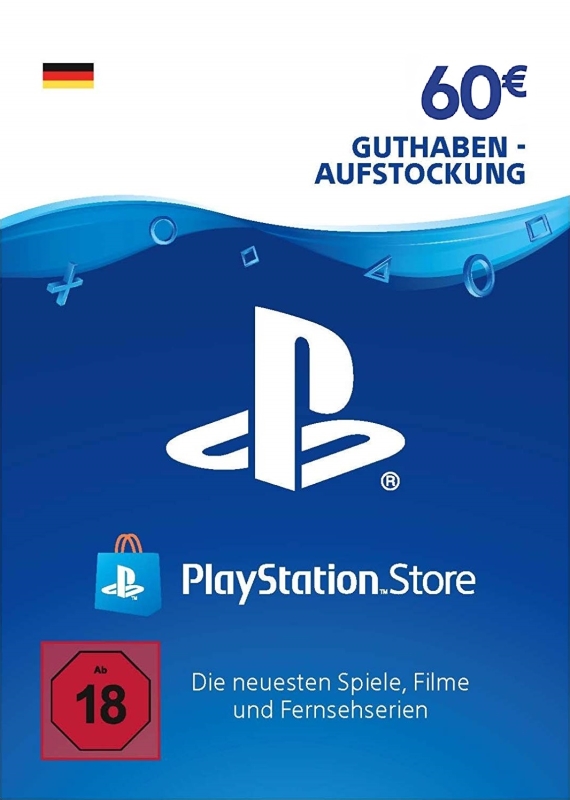 PlayStation Store Guthaben (60 Euro) [Deutschland] [Code]