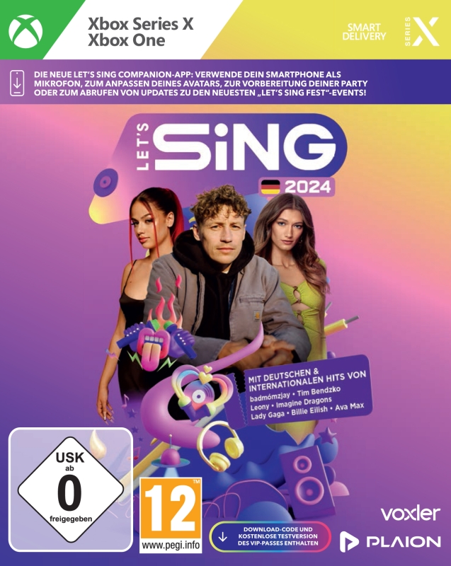Lets Sing 2024 German Version {XBox Series X / XBox ONE}