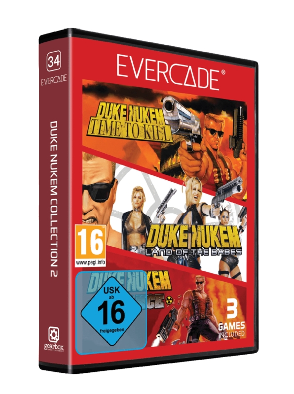 Blaze Evercade Duke Nukem Collection 2 Cartridge [R34]