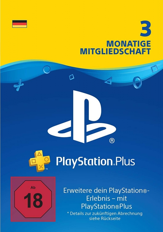 PlayStation Plus Mitgliedschaft (3 Monate) [Deutschland] [Code]