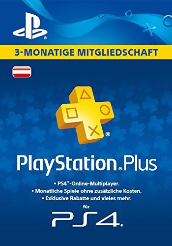 PlayStation Plus Mitgliedschaft (3 Monate) [Österreich] [Code]