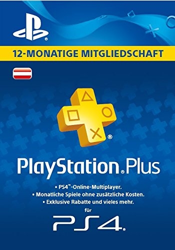 PlayStation Plus Mitgliedschaft (12 Monate) [Österreich] [Code]