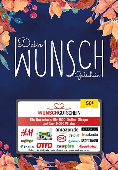Wunschgutschein / Code [50 Euro]