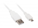 Sharkoon USB 2.0 A -> USB Micro-B Kabel (2 Meter) [weiß]