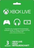 XBox Live Gold Mitgliedschaft (3 Monate) [Code]